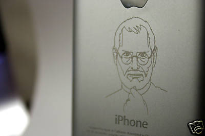 iPhone 2G mit Steve Jobs Gravur