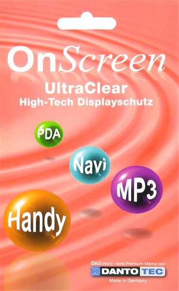 OnScreen Displayschutzfolie Typ Ultra Clear