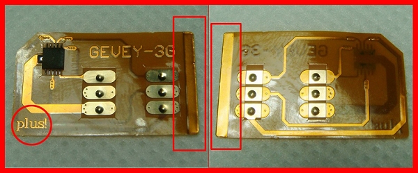 Gevey-3G Unlock Karte nicht kompatibel mit Firmware 2.2
